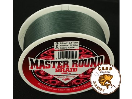 Giants fishing Splétaná šňůra Master Round Braid 1000m