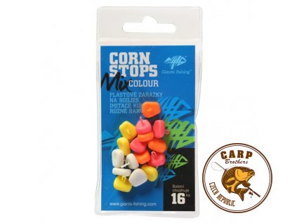 Giants fishing Zarážky Corn Stops Mix Colour (16ks)