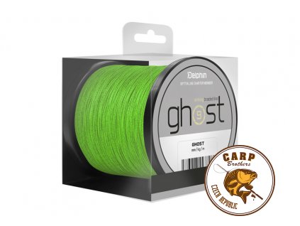 Delphin GHOST 8+1 / zelená (Varianta 0,33mm 40lbs 600m)