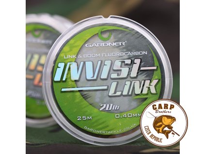 Gardner Fluorocarbonový vlasec Invisi-Link 25m
