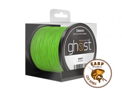 Delphin GHOST 4+1 / zelená (Varianta 0,33mm 40lbs 600m)