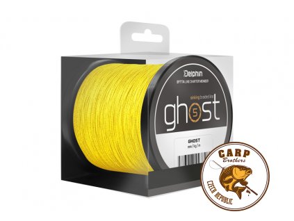 Delphin GHOST 4+1 / žlutá (Varianta 0,33mm 40lbs 600m)