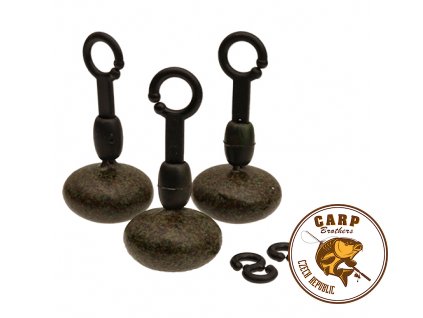 Gardner Zadní olovo Dumpy Back Leads Camo 1,0oz (28g) 3ks