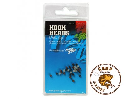 Giants fishing Zarážka na háček Hook Beads Oval, 30ks