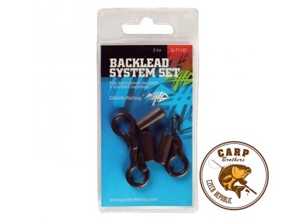 Giants fishing Kompletní klip na zátěž Backlead System 3ks