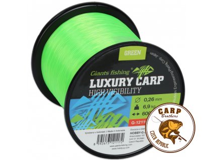 Giants fishing Vlasec Luxury Carp High-Visibility Green 600m