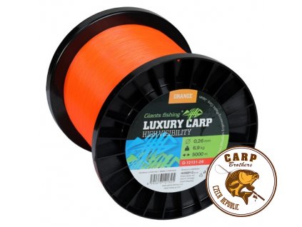 Giants fishing Vlasec Luxury Carp High-Visibility Orange 5000m