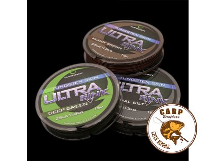 Gardner Splétaná šnůra Ultra Sink Tungsten 15m