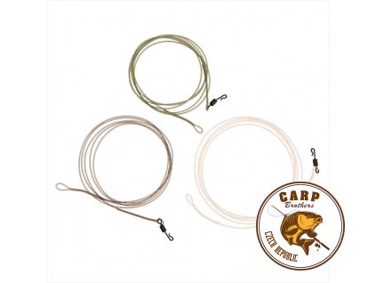 Rychle potápivý návazce Gardner Covert Fused Loop Leaders 1m