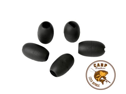 Gardner Zátěž na obratlík Covert Tungsten QC Hook Swivel Hinge Beads, 8ks, vel.8mm x 4,8mm