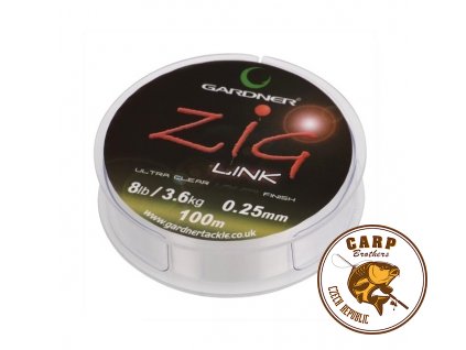 Vlasec Gardner Zig Link Clear 100m