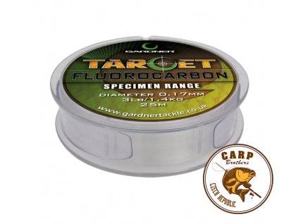 Gardner Vlasec Target Fluorocarbon 25m