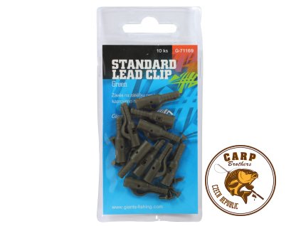 Giants fishing Závěs na boční olovo Standard Lead Clip Green/10ks