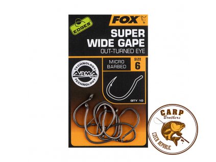 Fox EDGES™ Super Wide Gape (Out-Turned Eye) (Varianta Edges Armapoint Super Wide Gape (Outturned  eye) - Size 2)