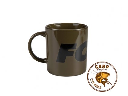 Fox Collection Mug Green/Black (Varianta Fox Green and Black Logo Ceramic Mug)