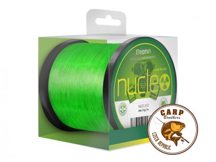 Kaprařský vlasec NUCLEO / fluo zelený (Varianta 0,35mm 10,4kg 15000m)