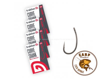11827 trakker curve shank micro barbed hooks