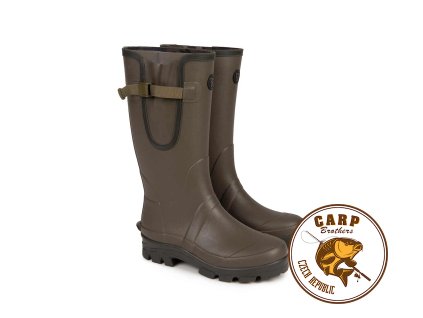 Fox Neoprene Lined Camo/Khaki Wellies (Varianta Neoprene lined Camo/Khaki Rubber Boot (Size 11))