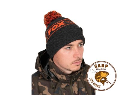 Fox Collection Bobble - Black & Orange (Varianta Fox Collection Bobbles B/O)