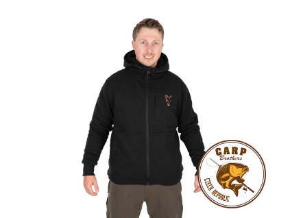 Fox Collection Sherpa Jacket Black & Orange (Varianta Fox Collection  Sherpa Jkt  B/O  2XL)