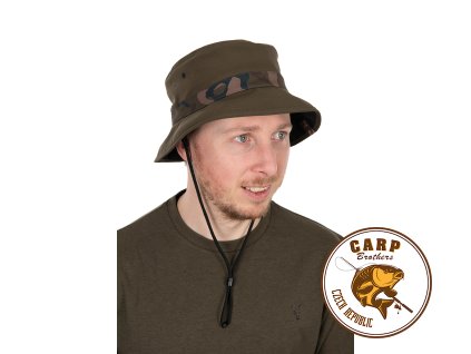 Fox Boonie Hat (Varianta Fox Khaki  / Camo boonie hat)