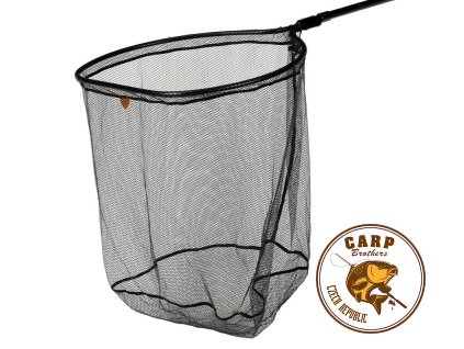 37615 9 giants fishing podberak deluxe landing net rubber medium 70x60cm 2x rukojet