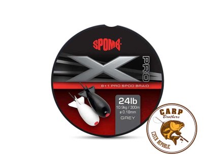 Spomb X Pro Braid (Varianta Spomb X Pro Braid Grey 8+1 0.18mm 24lbs)
