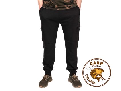 Fox LW Black/Camo Combat Joggers (Varianta LW Black / Camo Combat  joggers SMALL)