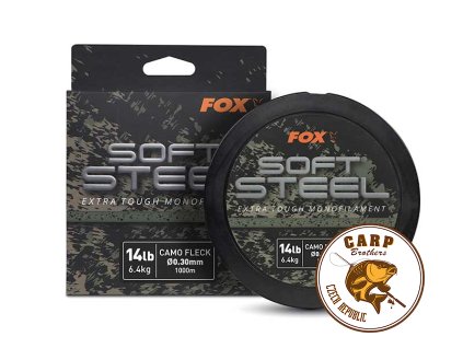 Fox Soft Steel Fleck Camo Mono (Varianta Soft Steel Fleck Camo Mono 24lb (10.9kg) 0.40mm x 1000m)