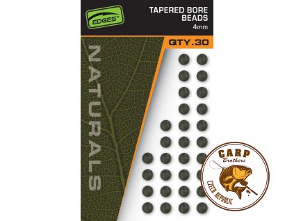 Fox EDGES™ Naturals Tapered Bore Beads - 4mm (Varianta Naturals 4mm Tapered Bore Beads x 30)