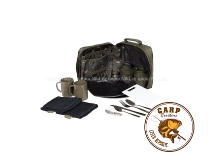38069 6 trakker jidelni sada velka nxc camo deluxe food set