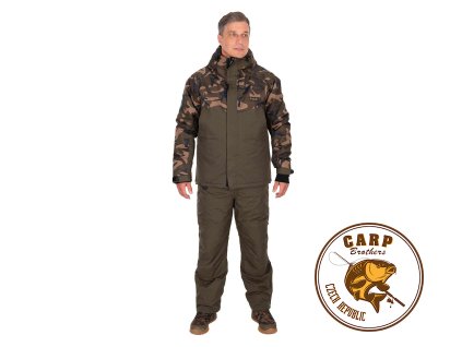 Fox Wintersuit - Camo/Khaki (Varianta Fox Khaki / Camo wintersuit - M)