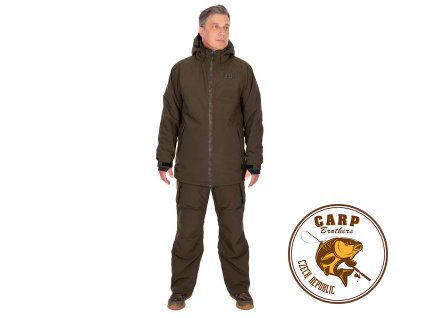 Fox Sherpa Tec Jacket - Khaki (Varianta Fox Khaki sherpa-tec jacket - S)