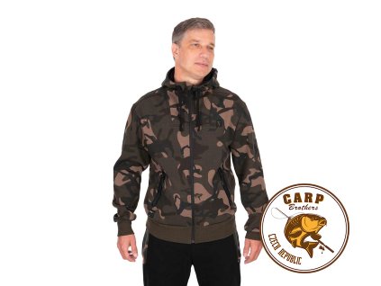 Fox Premium 310 Zipped Hoodie - Camo  (Varianta Camo full zip premium 310 hoodie - L)