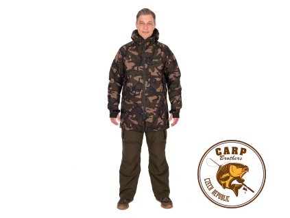 Fox Sherpa Tec 3/4 Jacket LTD - Camo (Varianta Fox Camo sherpa-tec 3/4 jacket LTD - S)