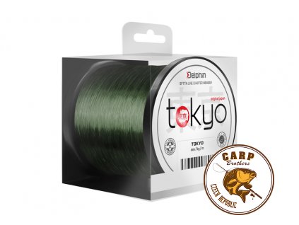 Monofil Delphin TOKYO zelený (Varianta 0,369mm 22lbs 3700m)