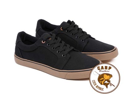 Fox Black Canvas Shoe (Varianta Fox Black canvas shoe = sz 12 / 46)