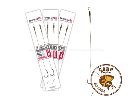 Trakker Hotové návazce Blowback Ready Rig (Barbed) 2ks (Varianta Trakker Návazce Blowback Rig 2 Pack - Size 8 (Barbed))