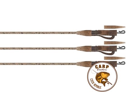 Fox Edges Tubing Lead Clip Ready Rig (Varianta Edges Camo Tubing Leadclip Ready Rigs Size 7 3pcs)