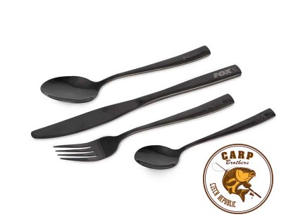 Fox Cookware Black Stainless Cutlery Set (Varianta Cookware Black Stainless Cutlery Set)