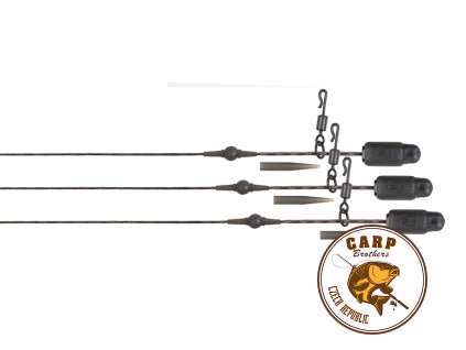 Fox Edges Submerge Heli-Clip Rigs (Varianta Edges Camo Heli-Clip Rigs 30lb Submerge 3pcs)