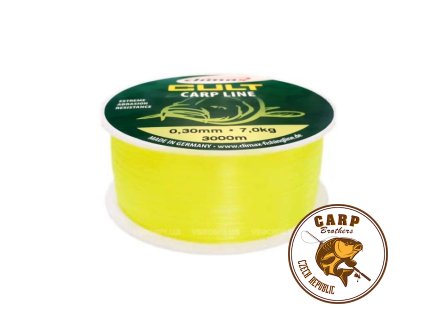 CLIMAX silon CULT Carp Line 600m Fluo-žlutá (průměr Průměr: 0,30mm nosnost: 8,3kg)