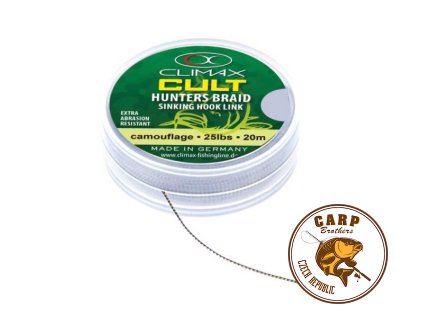 CLIMAX HUNTERS BRAID 20m (Varianta SILT - průměr 0,30mm / 15kg / 30lbs)