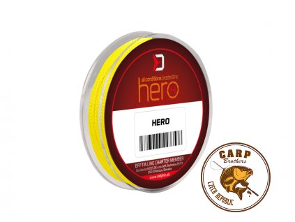 Delphin HERO 4 / fluo žlutá (Varianta 0,40mm 30,10kg 10m)