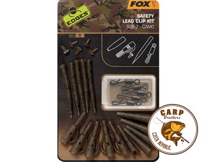 EDGES™ Camo Safety Lead Clip Kit Size 7 (Varianta Size 7 x5)