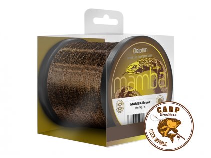 Delphin MAMBA Carp / Bronz (Varianta 0,34mm 8,1kg 6000m)