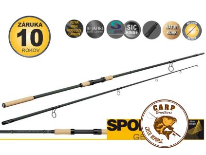 Kaprařské pruty Paragon Carp CS-2 Classic 2-díl (Varianta 366cm / 3,25lbs)