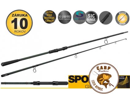 Kaprařské pruty Paragon Carp CS-2 / 2-díl (Varianta 366cm / 3,25lbs)