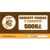 Dárkový poukaz na nákup v našem e-shopu CARP Brothers (Dárkový poukaz 500)