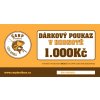 Dárkový poukaz na nákup v našem e-shopu CARP Brothers (Dárkový poukaz 500)